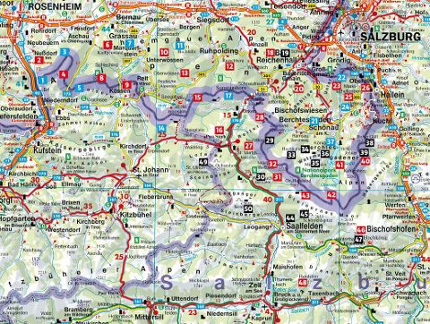 Berchtesgadener und Chiemgauer Wanderberge - Rother Wanderführer