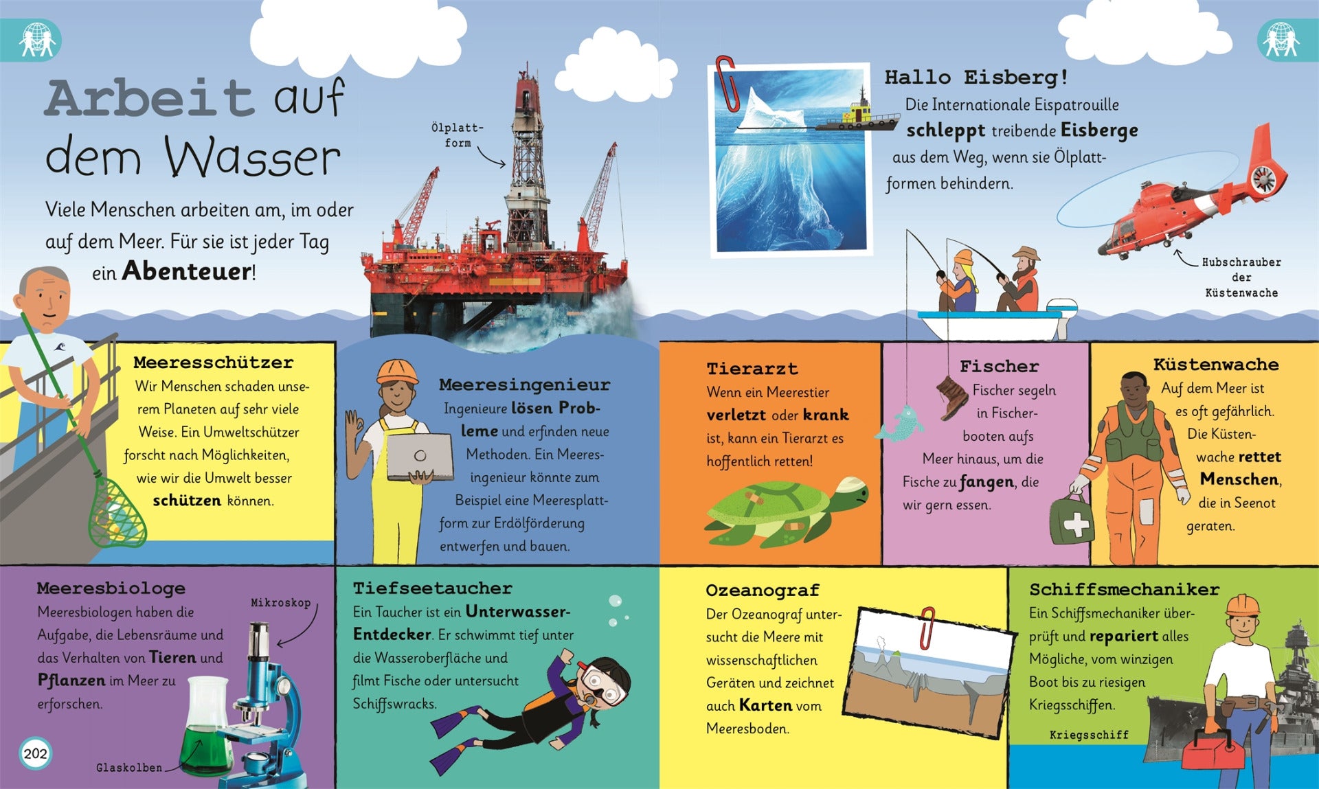 Wissen für Vorschulkids. Was weißt du über Ozeane?