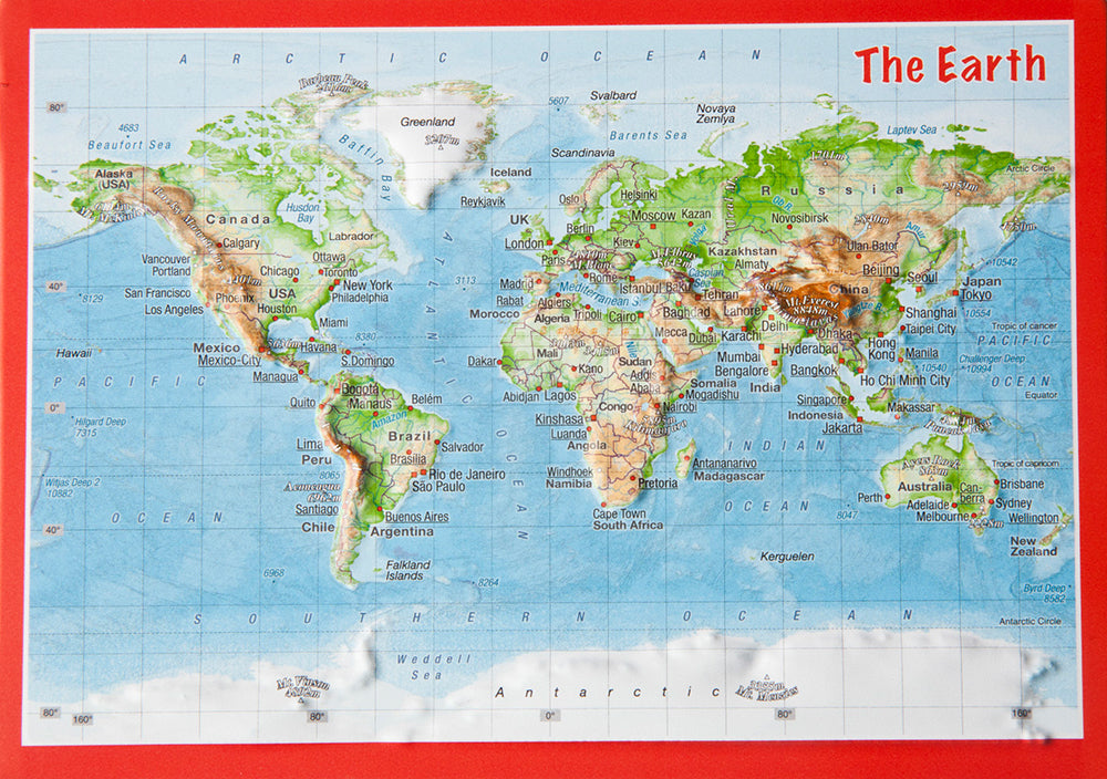 Reliefpostkarten - DIVERSE