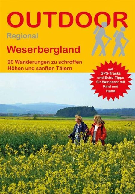 Weserbergland - Outdoor Wanderführer