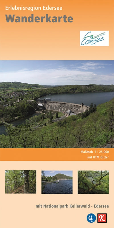 Erlebnisregion Edersee 1:25.000 - Wanderkarte