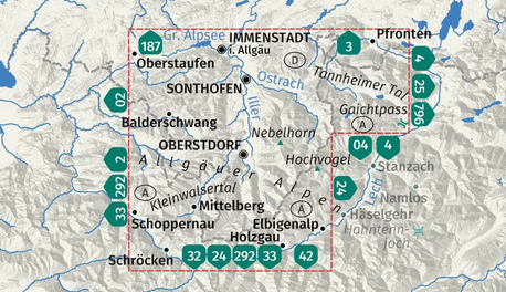 Allgäuer Alpen 1:25.000