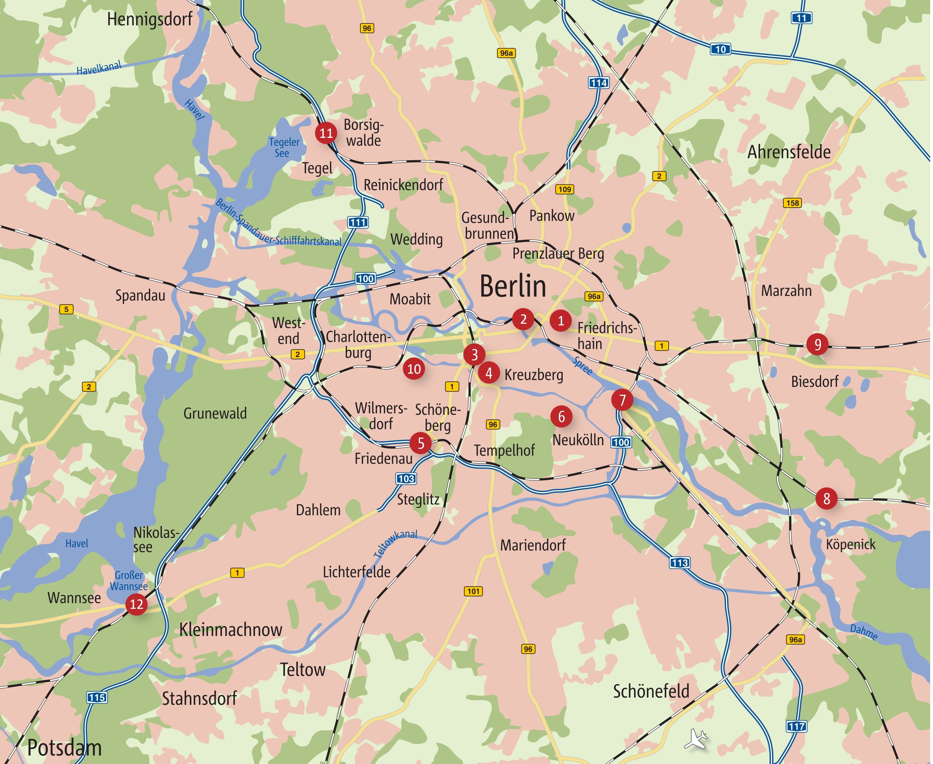 Mit dem Rad durch Berlin