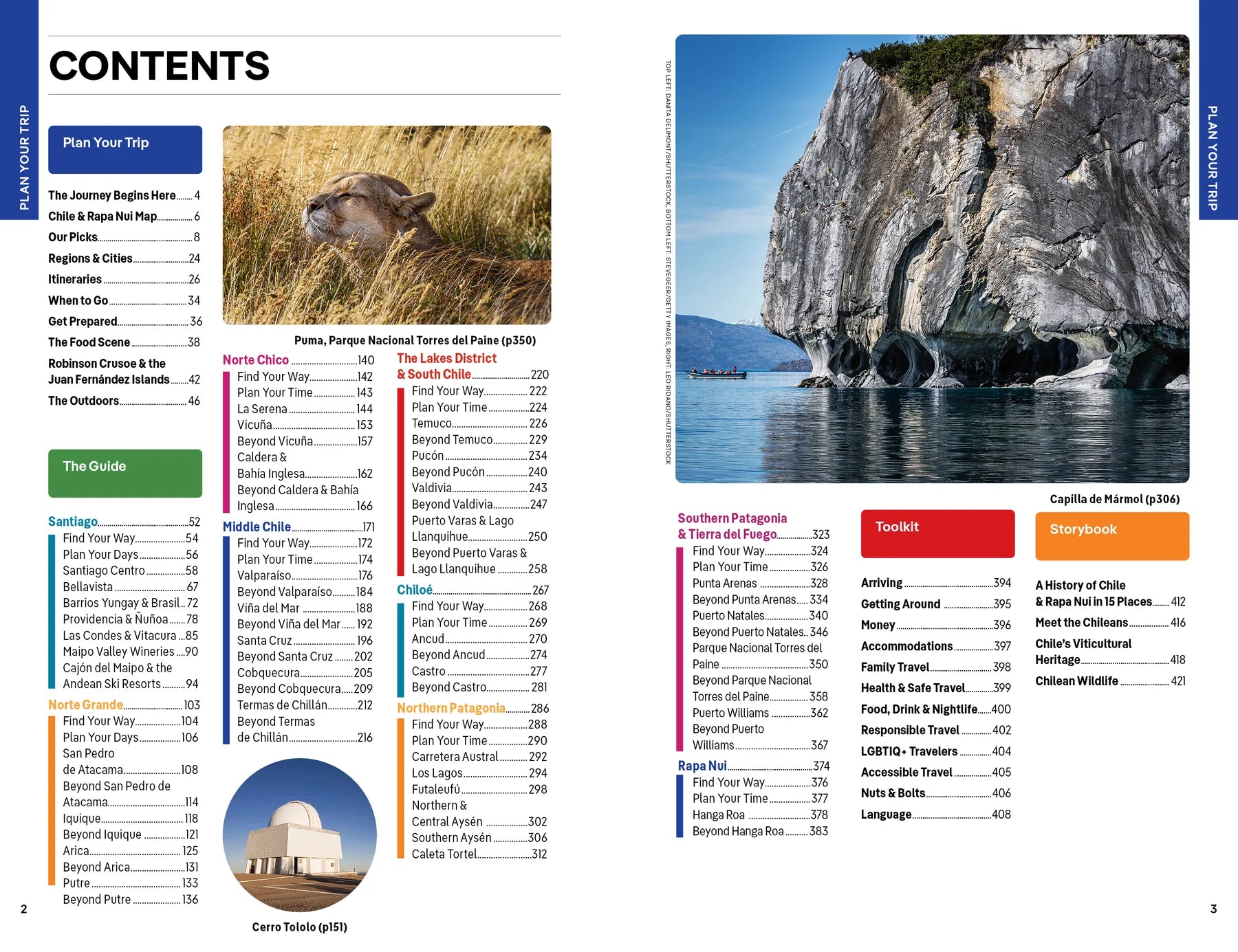 Chile &  Rapa Nui (Easter Island) - Lonely Planet