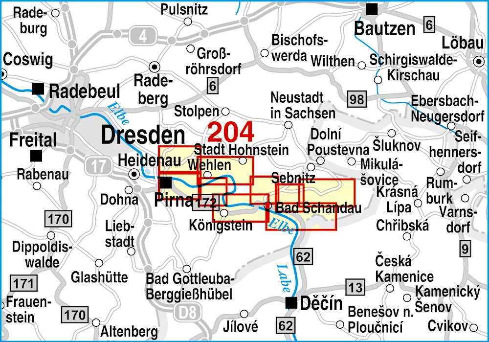 Malerweg in der Sächsischen Schweiz - Dr. Barthel Verlag