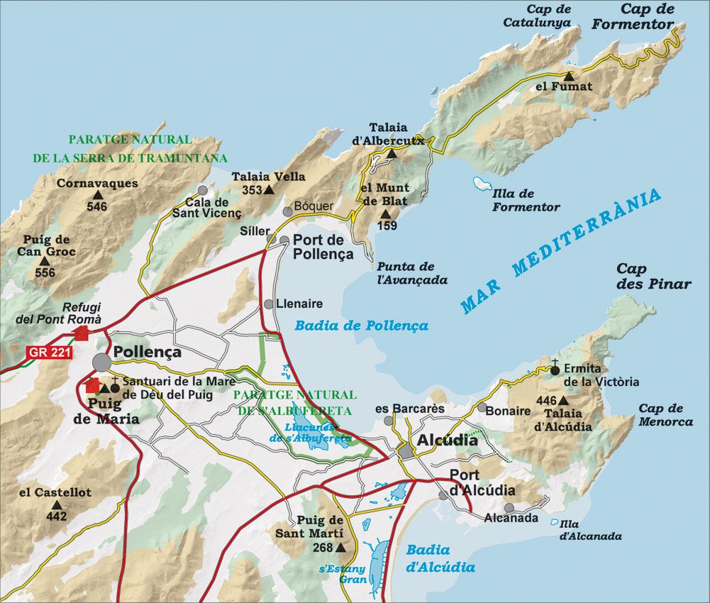Serra de Tramuntana 1:25.000 (Kartenset ) - Editorial Alpina