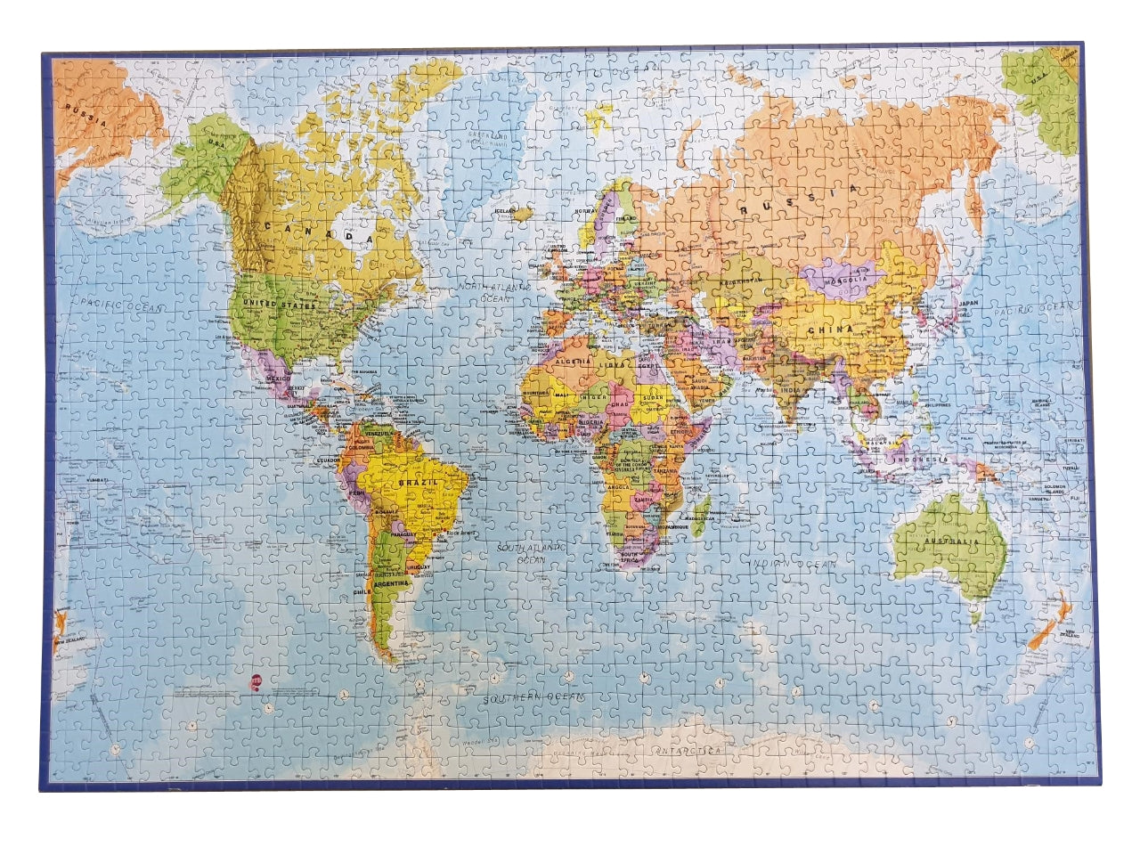 Welt Puzzle - 1000 Teile (Deutsche Ausgabe)