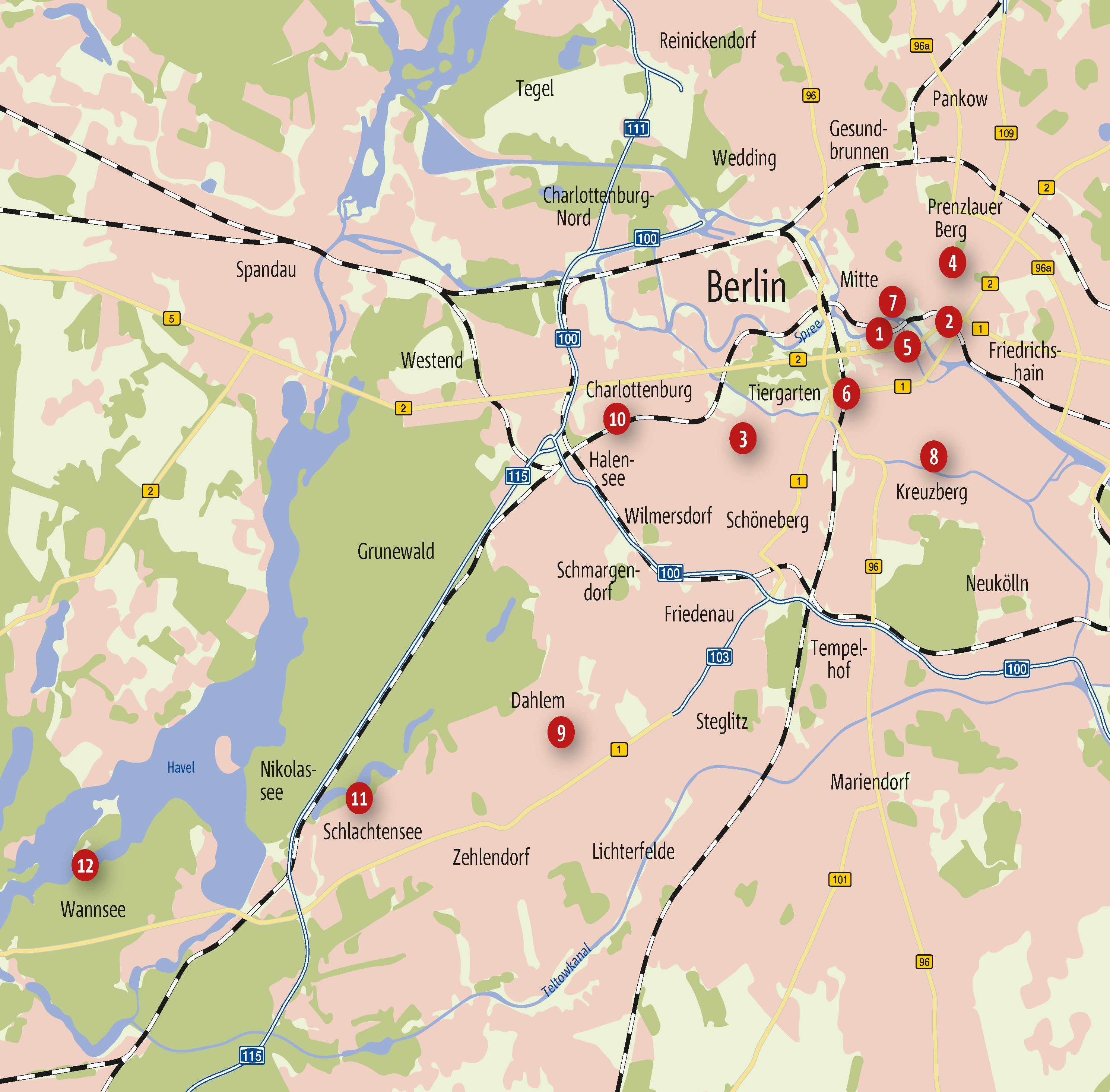 Zu Fuß durch Berlin