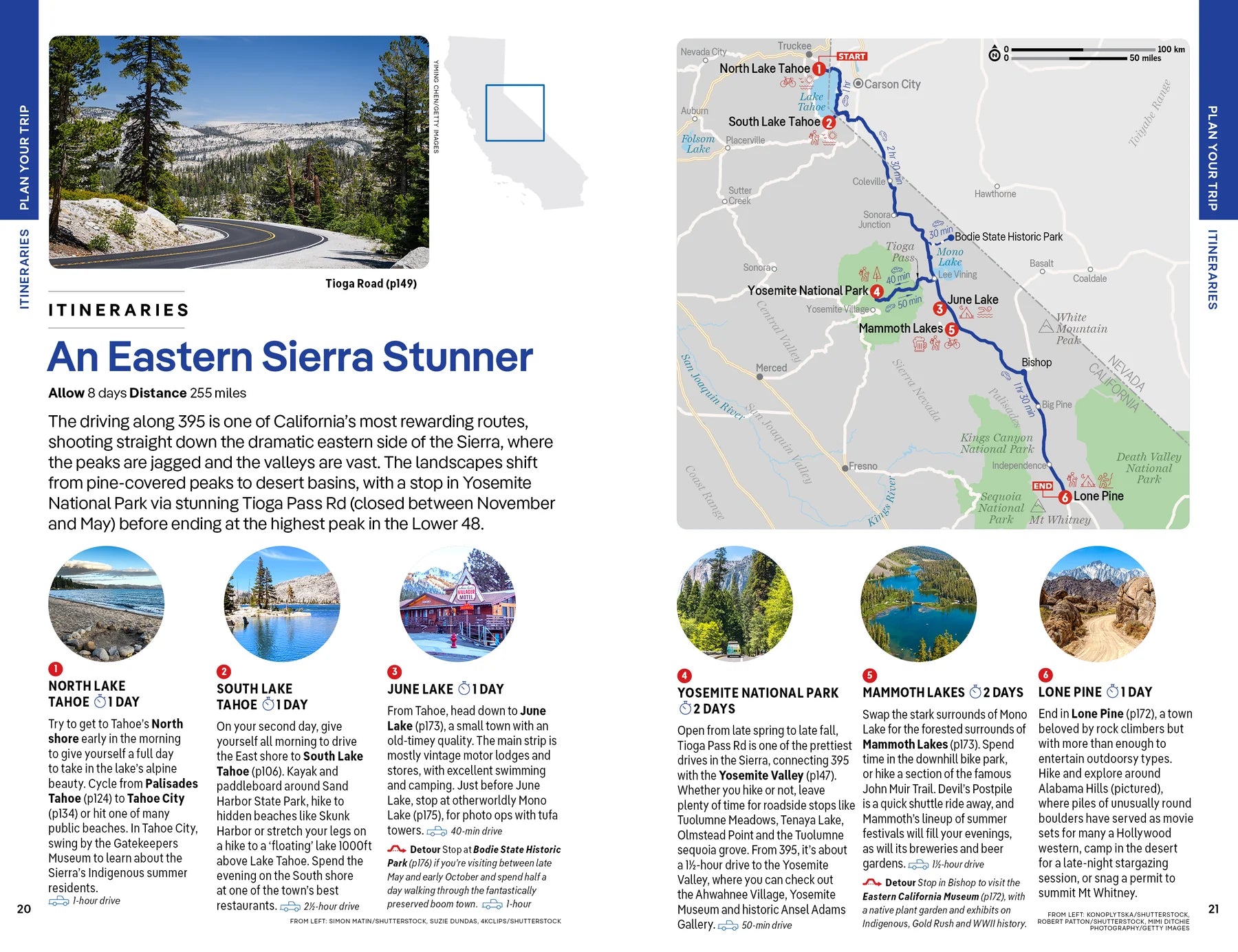 Lake Tahoe, Yosemite and Central California - Lonely Planet
