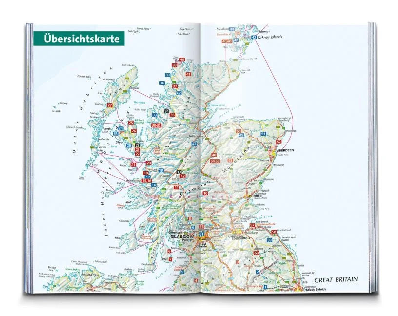 Schottland - Kompass Wanderführer