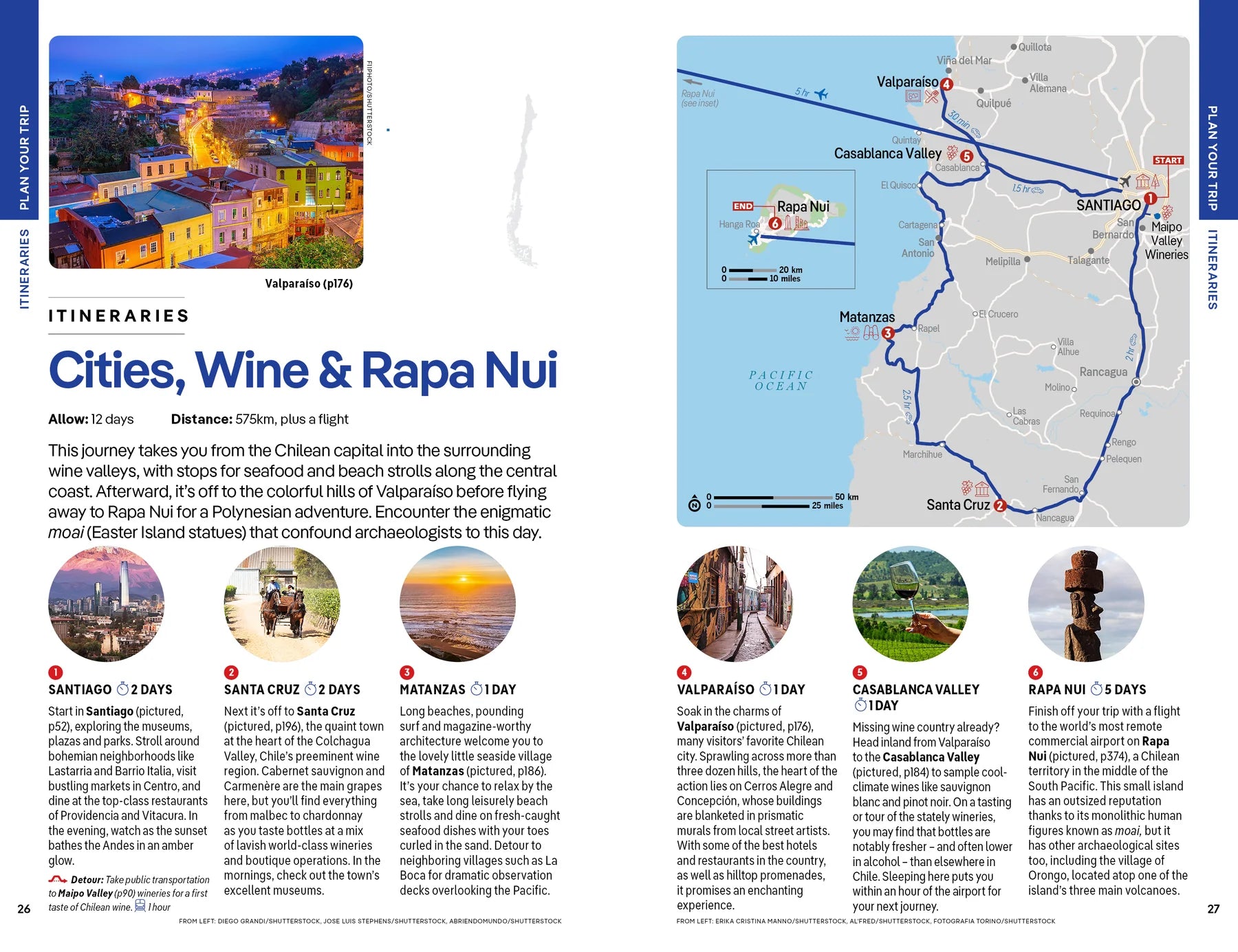 Chile &  Rapa Nui (Easter Island) - Lonely Planet