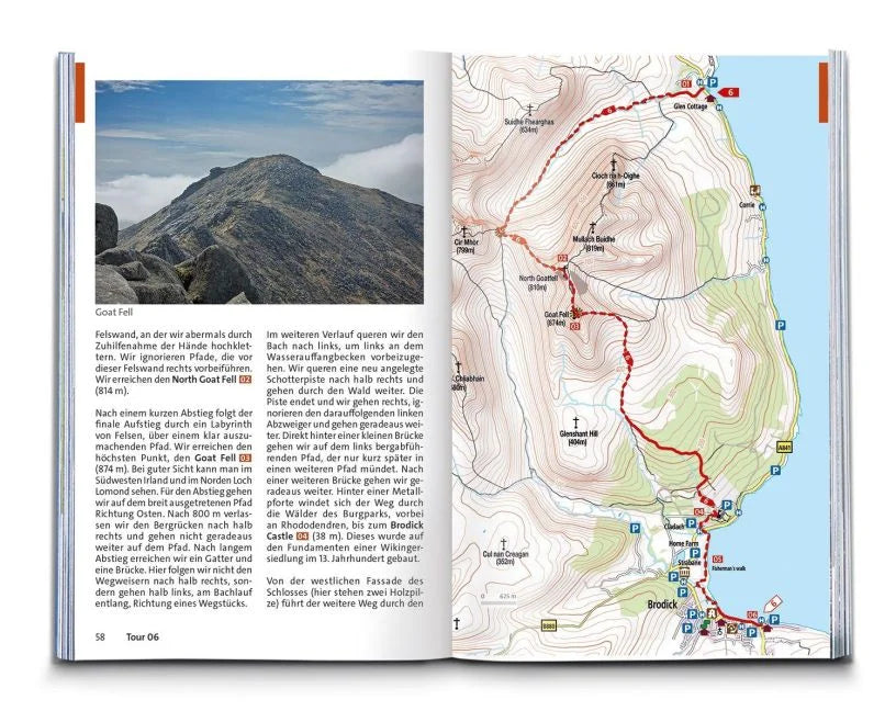 Schottland - Kompass Wanderführer