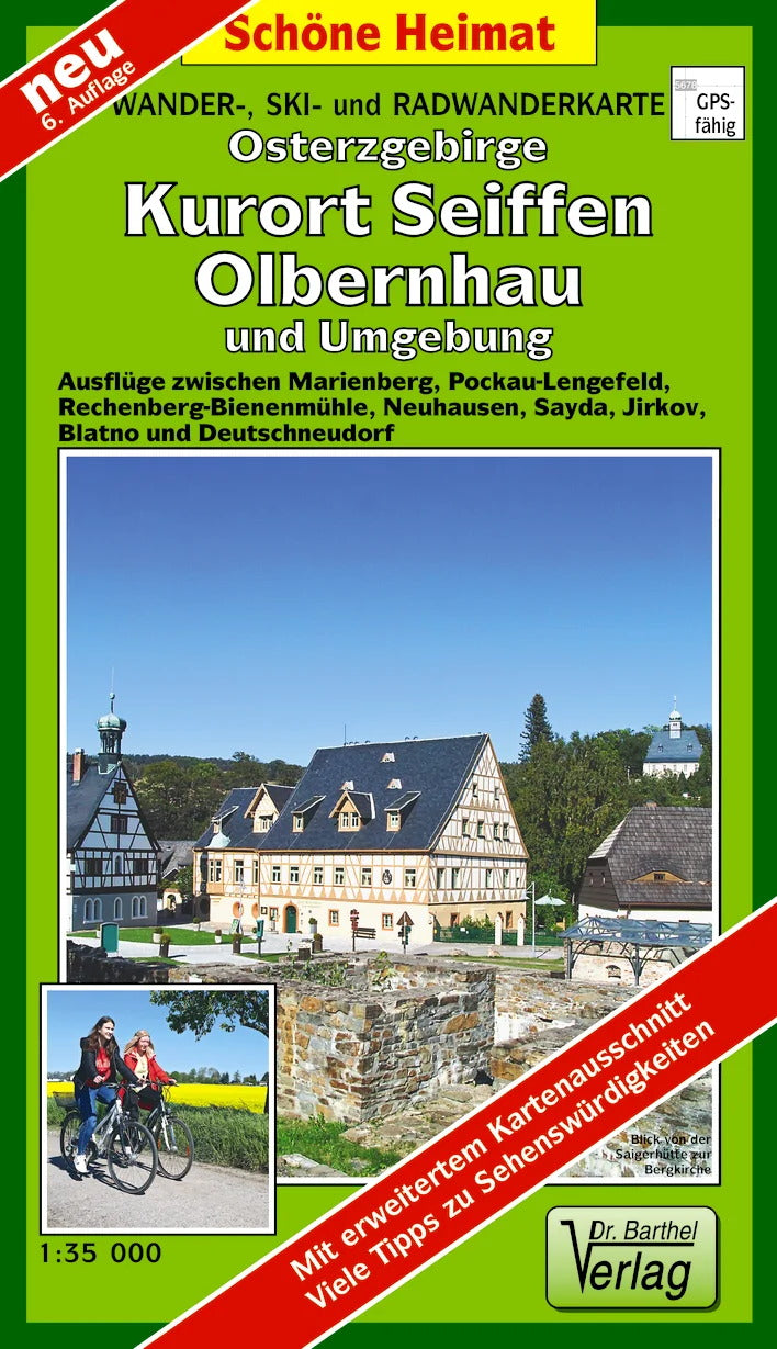 056 Osterzgebirge, Kurort Seiffen, Olbernhau und Umgebung 1:35.000