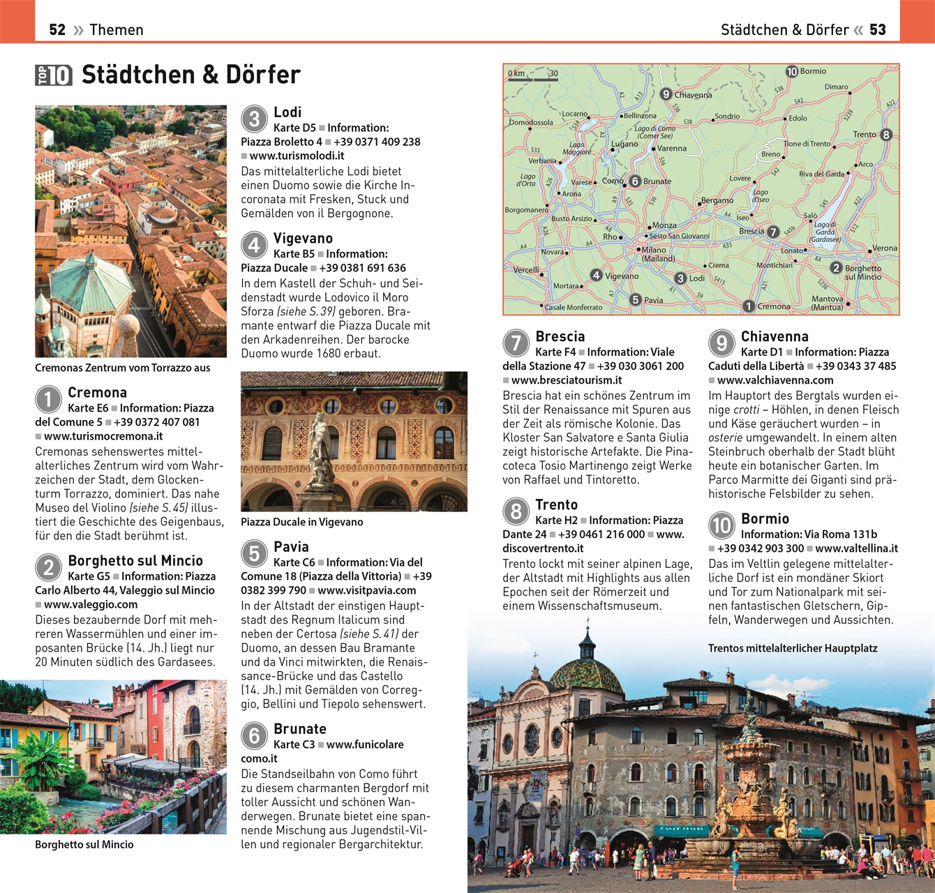 Mailand & Oberitalienische Seen - TOP 10