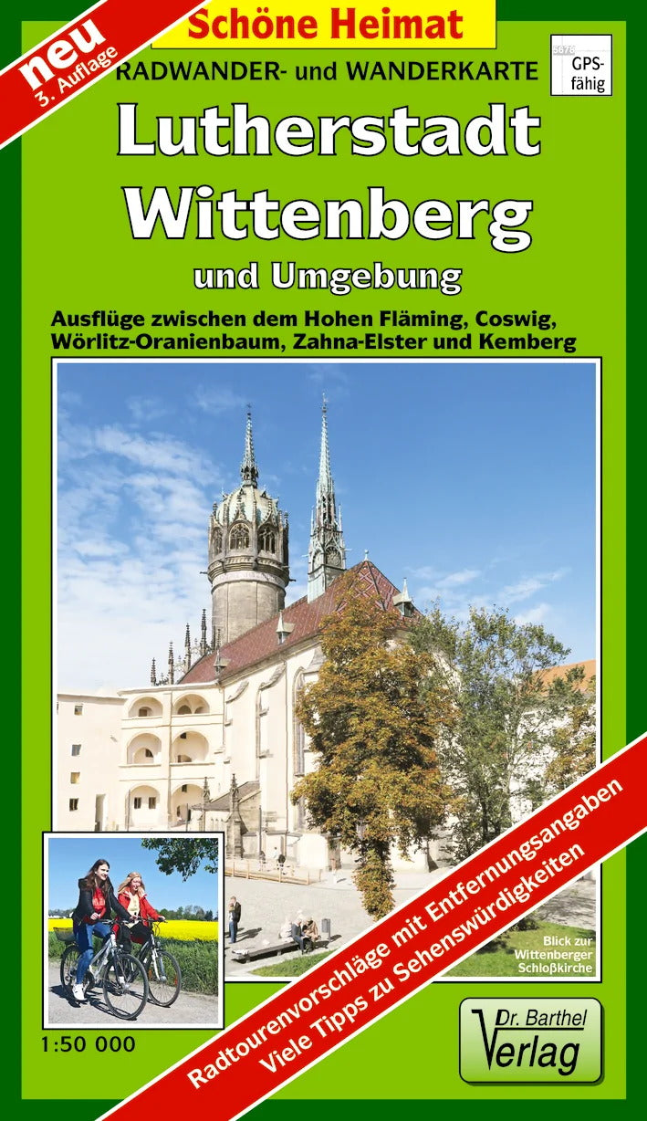 060 Lutherstadt Wittenberg und Umgebung 1:50.000 - Rad- und Wanderkarte