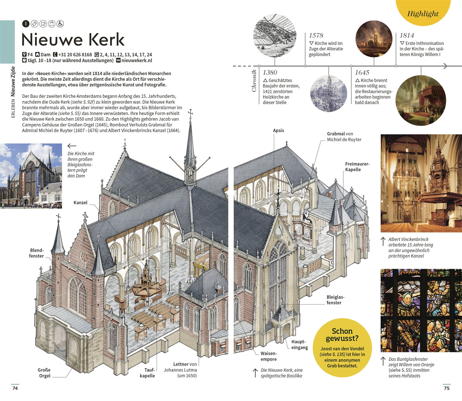 Amsterdam - Vis-à-Vis Reiseführer