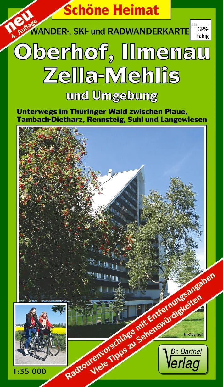 077 Oberhof, Ilmenau, Zella-Mehlis und Umgebung - 1:35.000