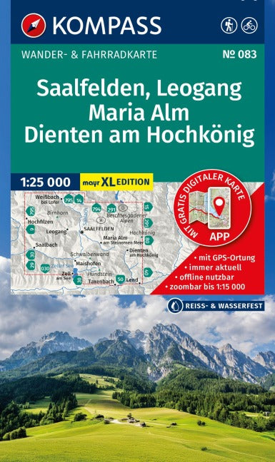 083 Saalfelden 1:25.000
