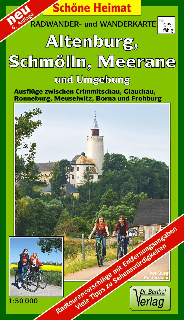 096 Altenburg, Schmölln, Meerane und Umgebung 1:50.000