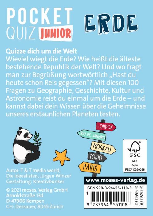 Pocket Quiz Junior - Erde