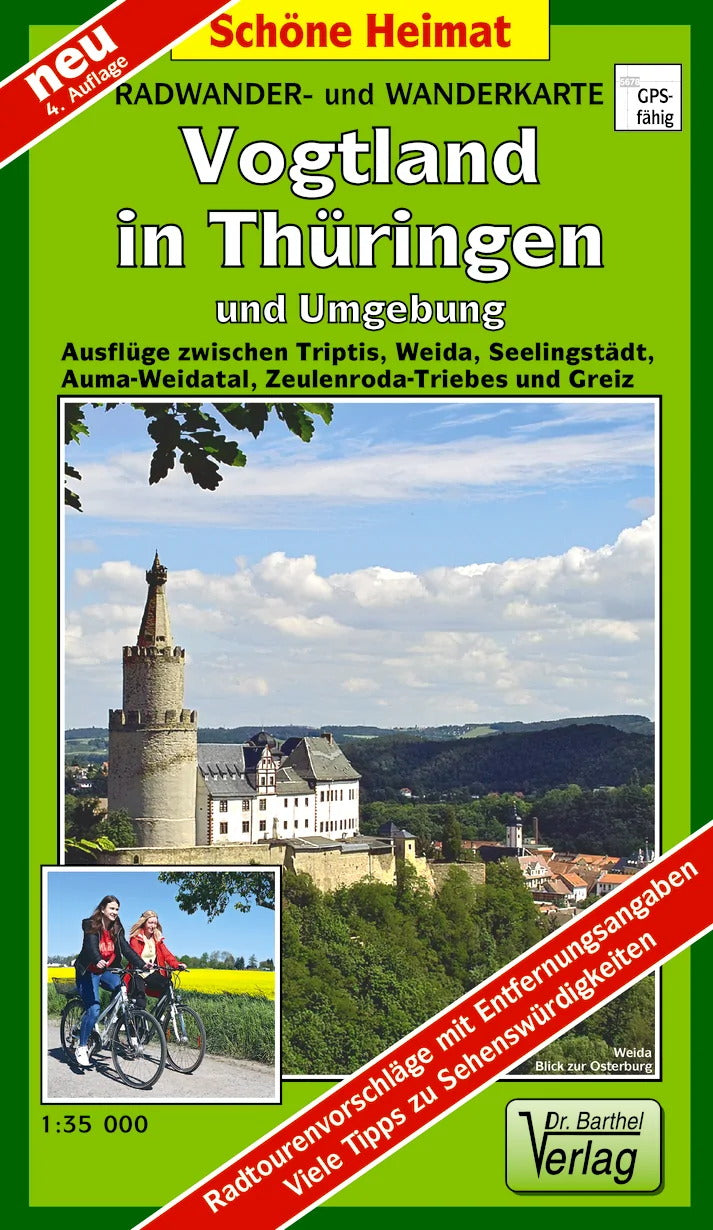 116 Vogtland in Thüringen und Umgebung 1:35.000