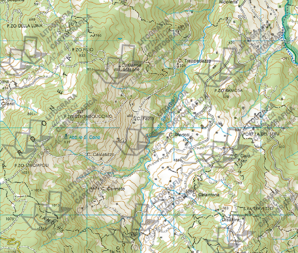 Parco dei Nebrodi - 1:70.000
