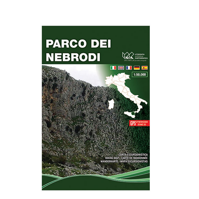Parco dei Nebrodi - 1:70.000