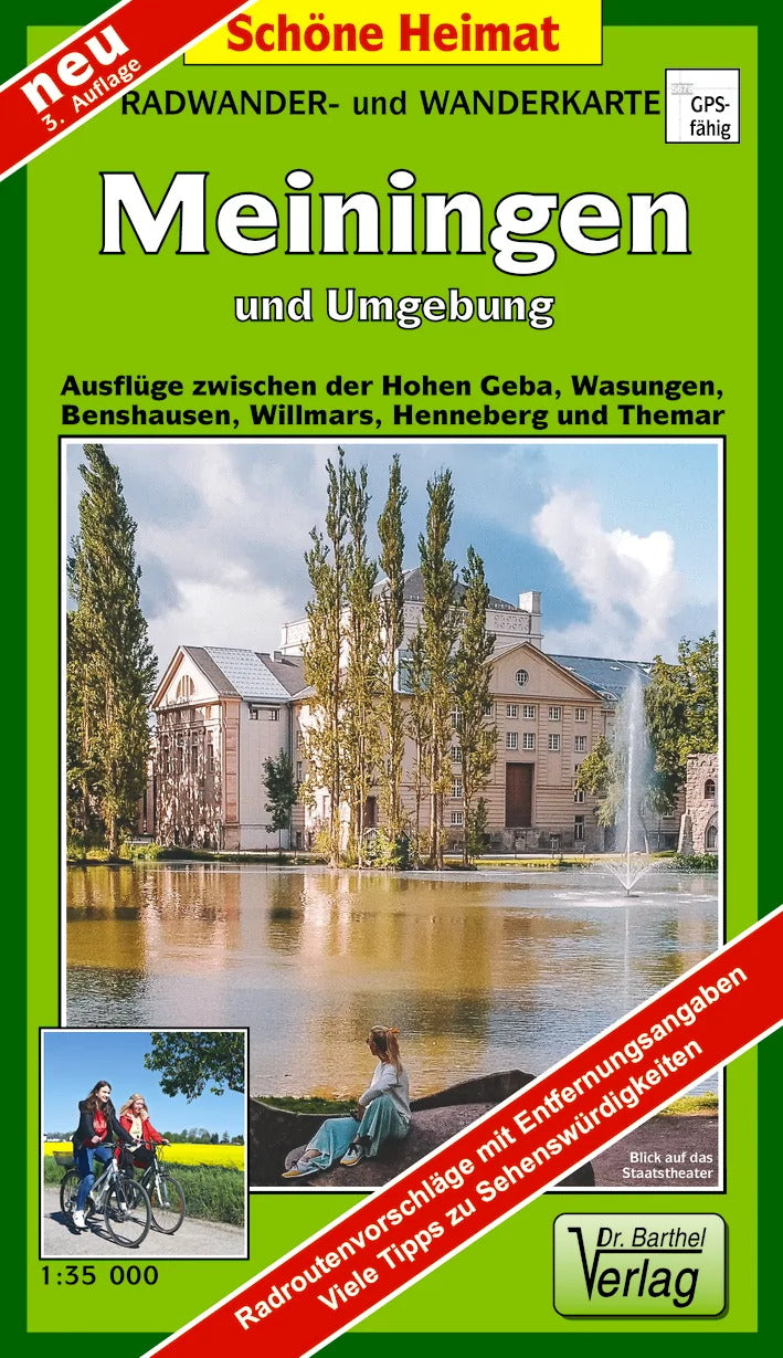 135 Meiningen und Umgebung 1:35.000 - Rad- und Wanderkarte