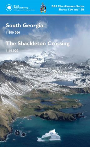 South Georgia and The Shackleton Crossing 1:200.000