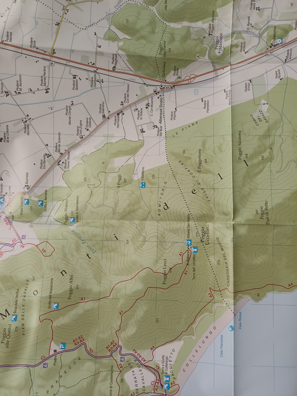 Parco della Maremma - 1:25.000