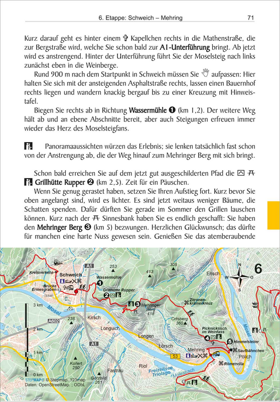 Moselsteig von Perl nach Koblenz
