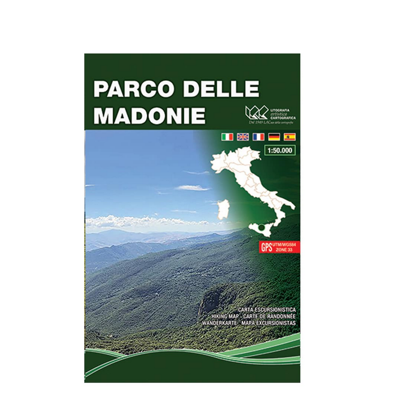 Parco delle Madonie - 1:50.000