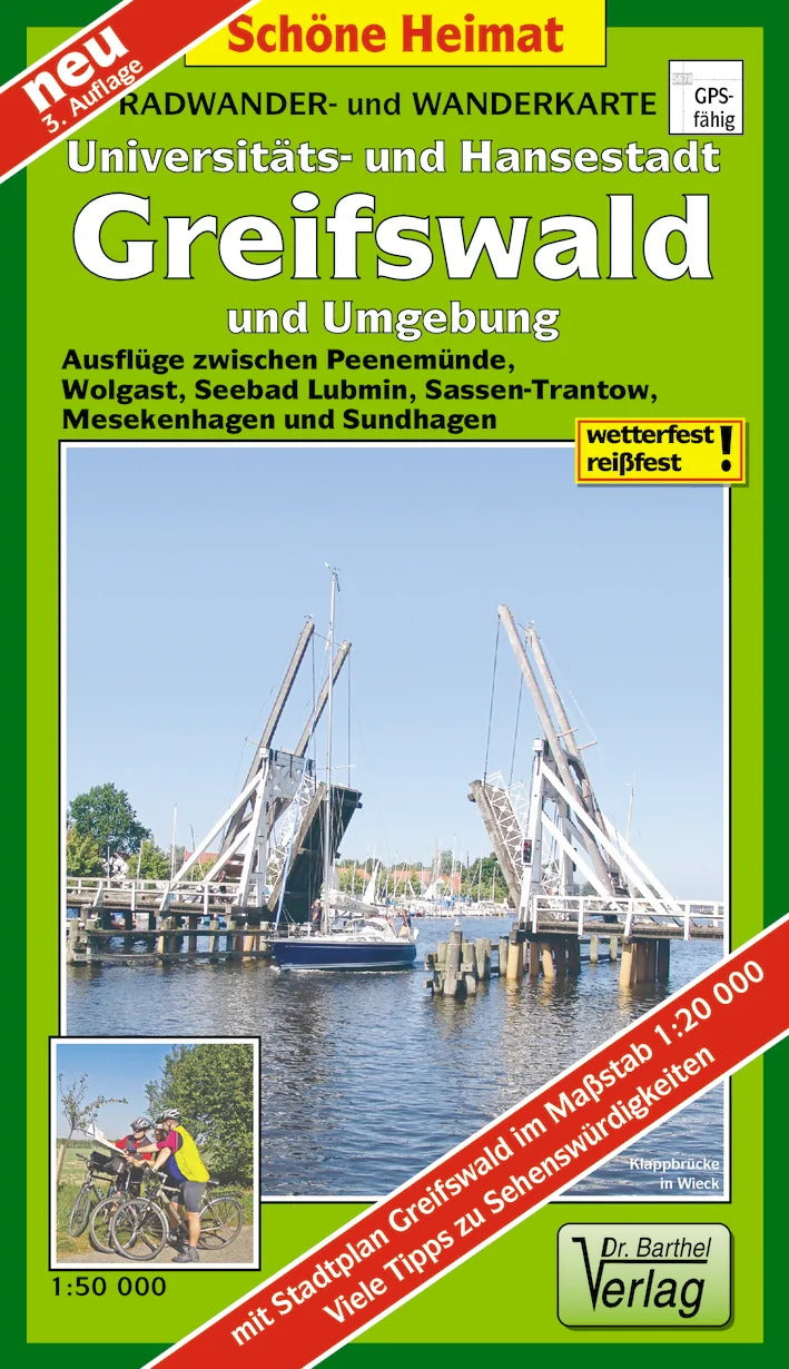 179 Universitäts- und Hansestadt Greifswald und Umgebung 1:50.000