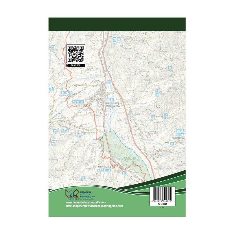 Via Francigena in Toscana - 1:50.000