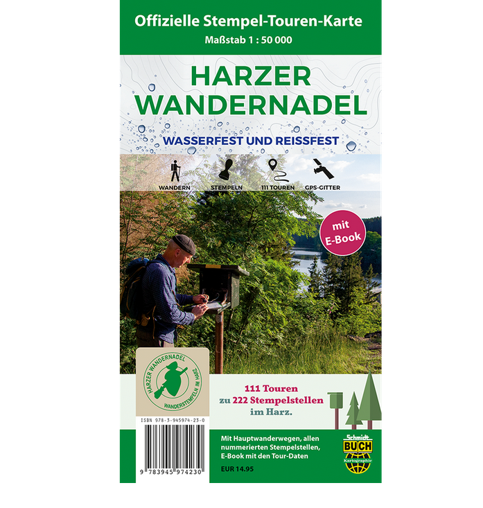 Harzer Wandernadel – Tourenkarte 1:50.000