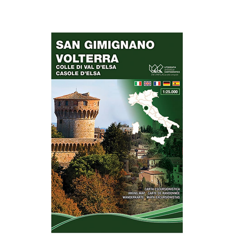 San Gimignano Volterra - 1:25.000