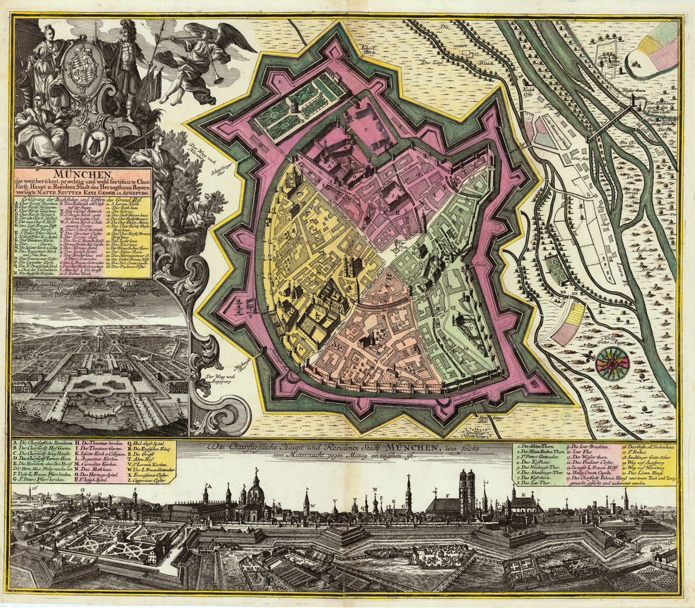 München um das Jahr 1728