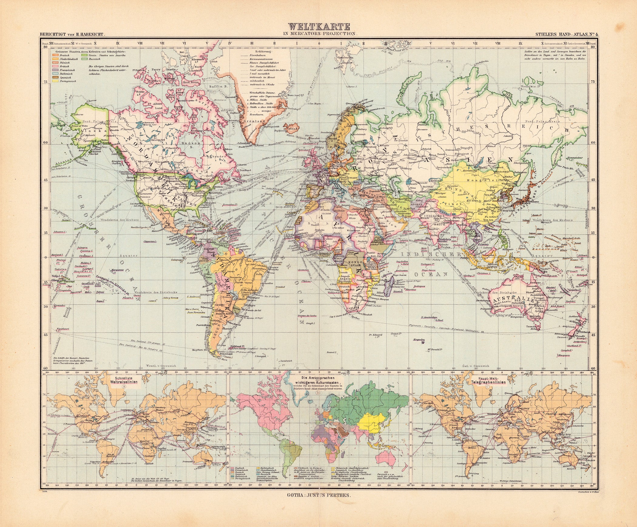 Welt im Jahr 1906