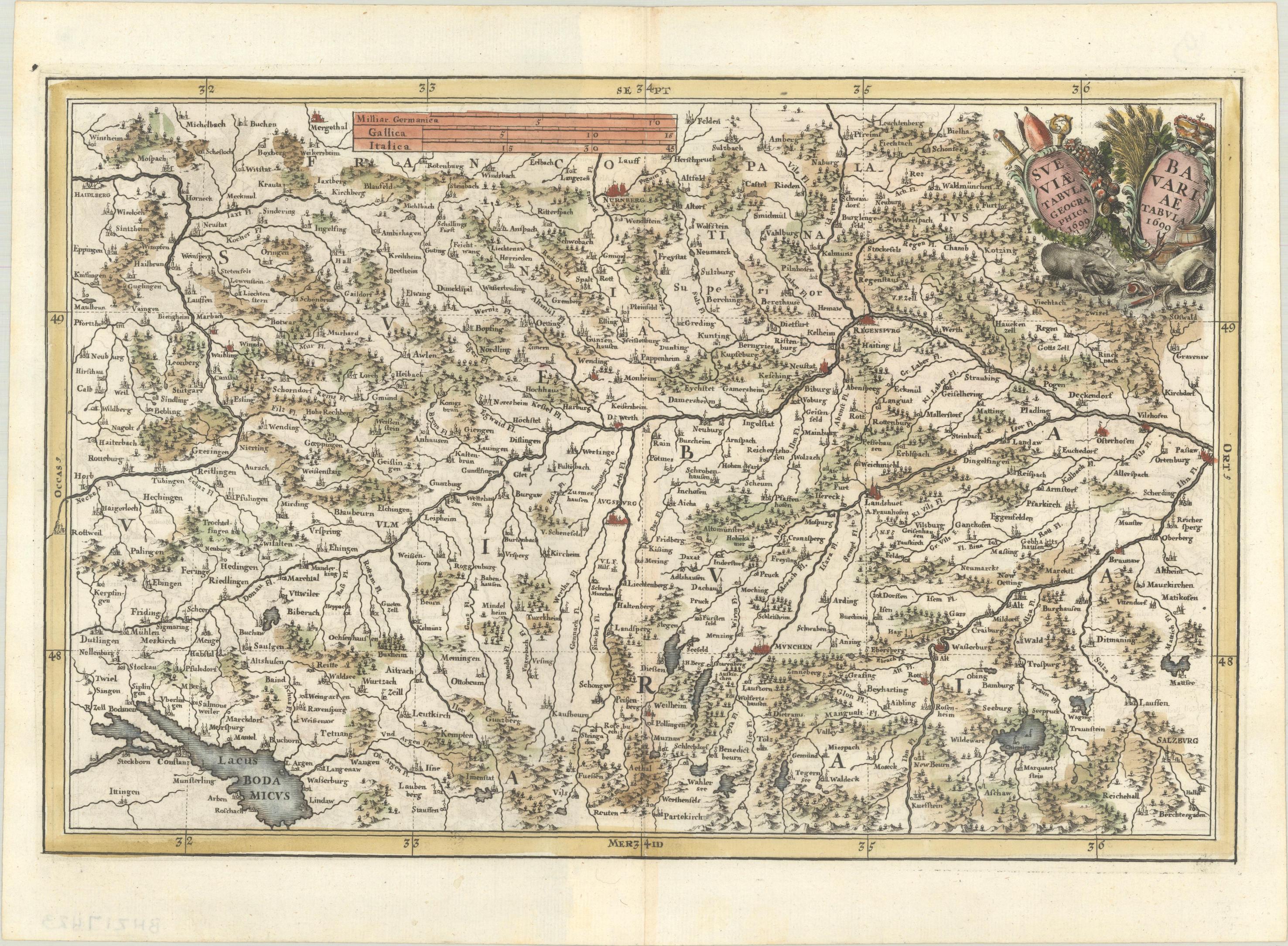 Allgäu und Bayern im Jahr 1699