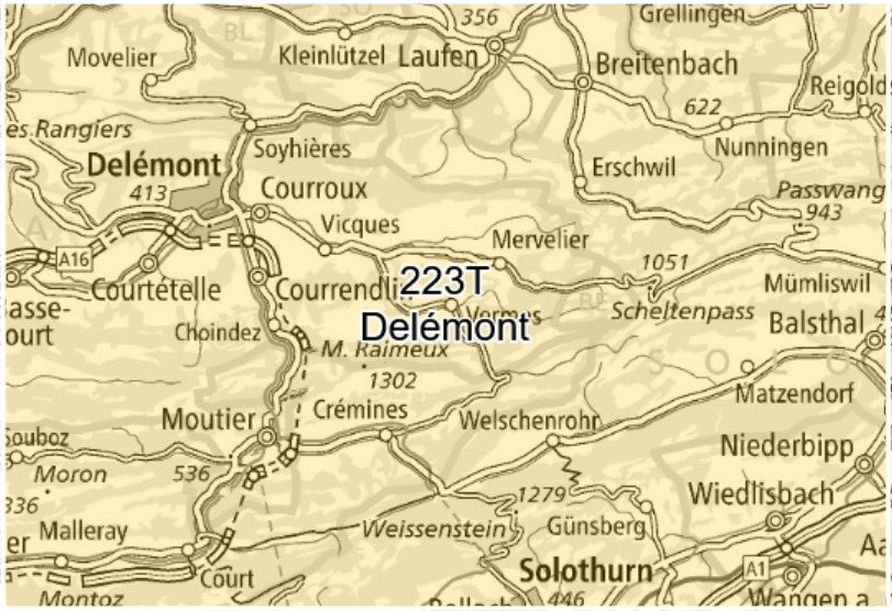 Schweiz Wanderkarten 1:50.000 - Swisstopo