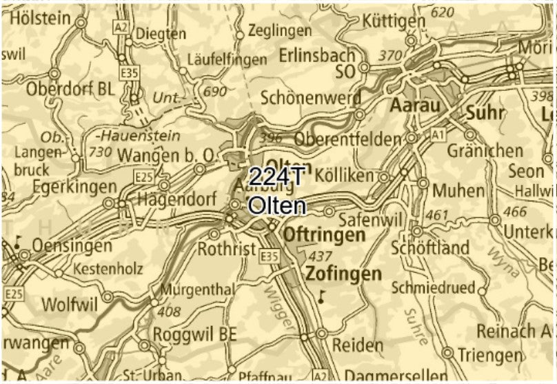 Schweiz Wanderkarten 1:50.000 - Swisstopo