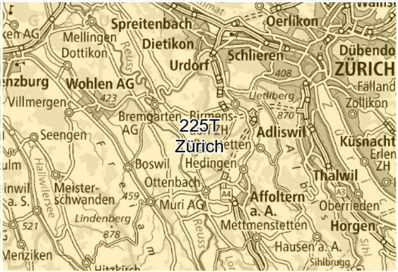 Schweiz Wanderkarten 1:50.000 - Swisstopo