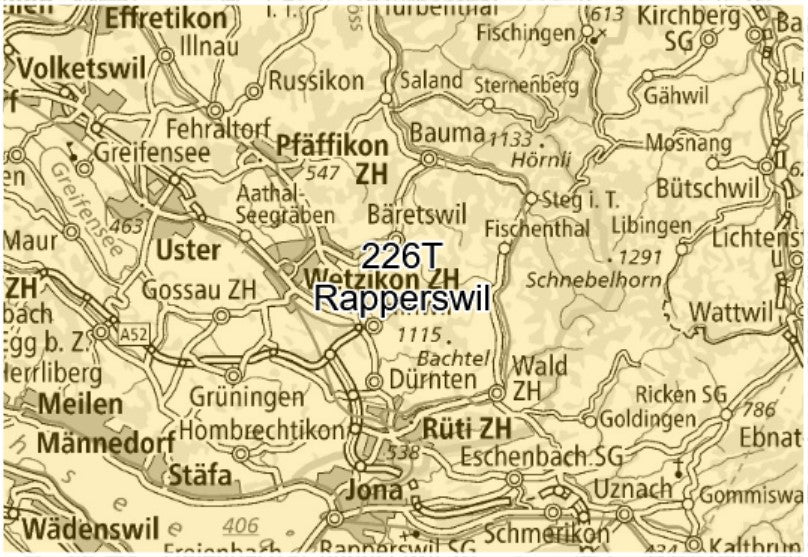 Schweiz Wanderkarten 1:50.000 - Swisstopo