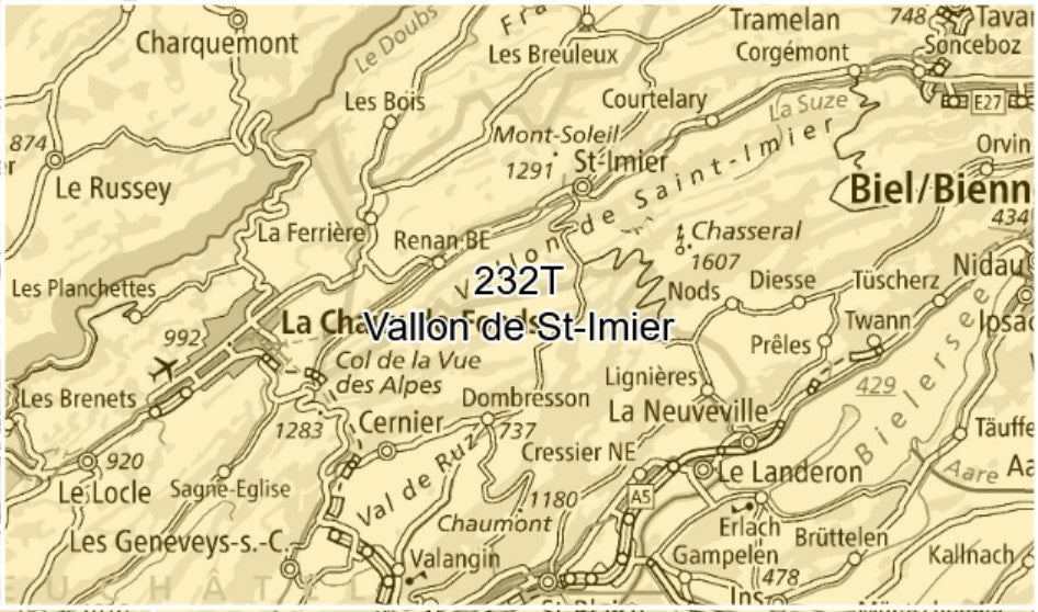 Schweiz Wanderkarten 1:50.000 - Swisstopo