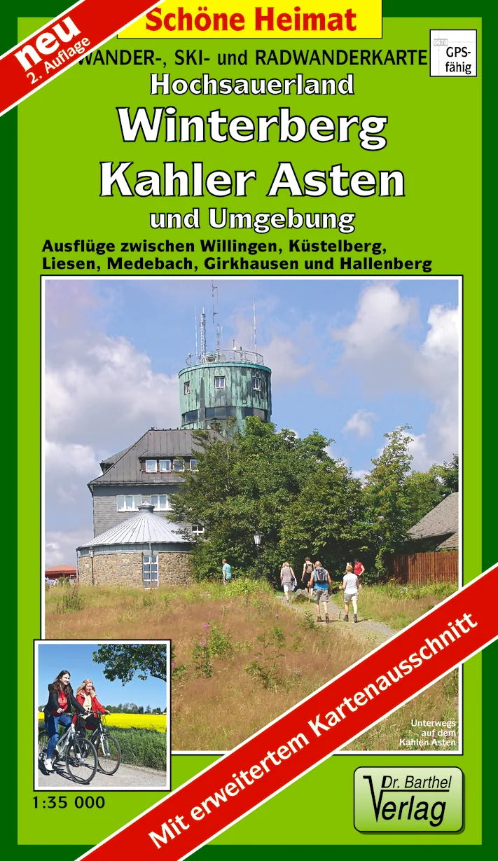 234 Hochsauerland, Winterberg, Kahler Asten und Umgebung 1:30.000