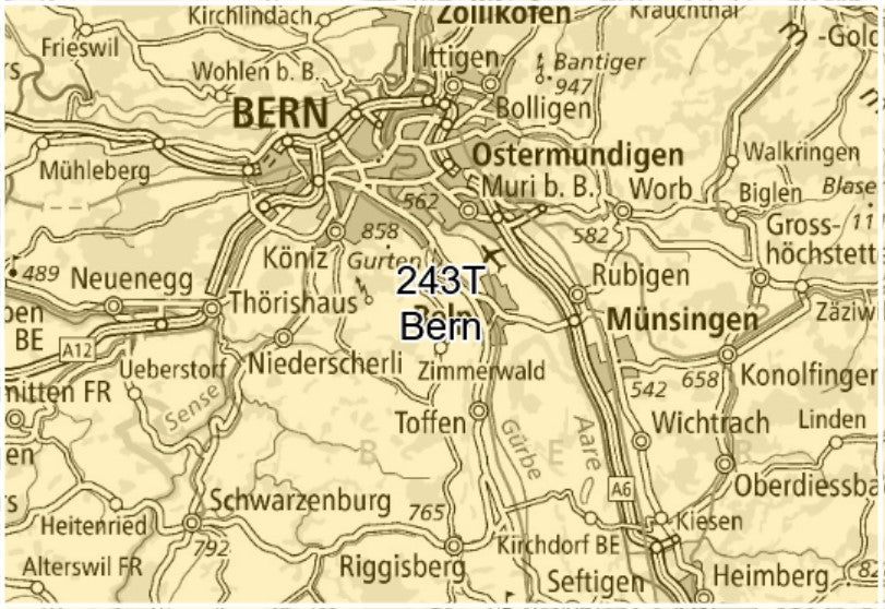 Schweiz Wanderkarten 1:50.000 - Swisstopo
