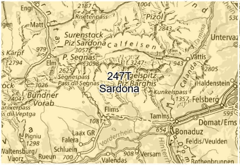 Schweiz Wanderkarten 1:50.000 - Swisstopo