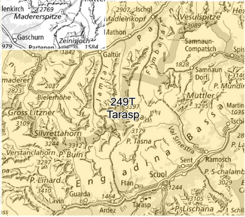 Schweiz Wanderkarten 1:50.000 - Swisstopo