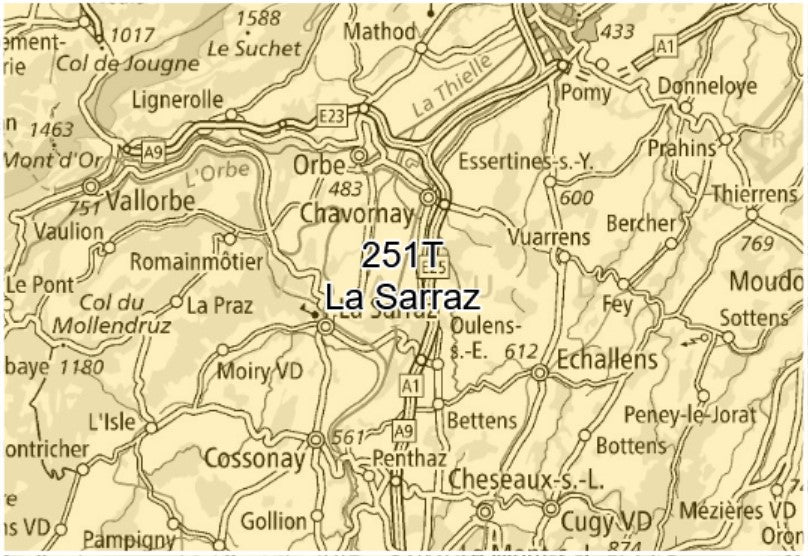 Schweiz Wanderkarten 1:50.000 - Swisstopo