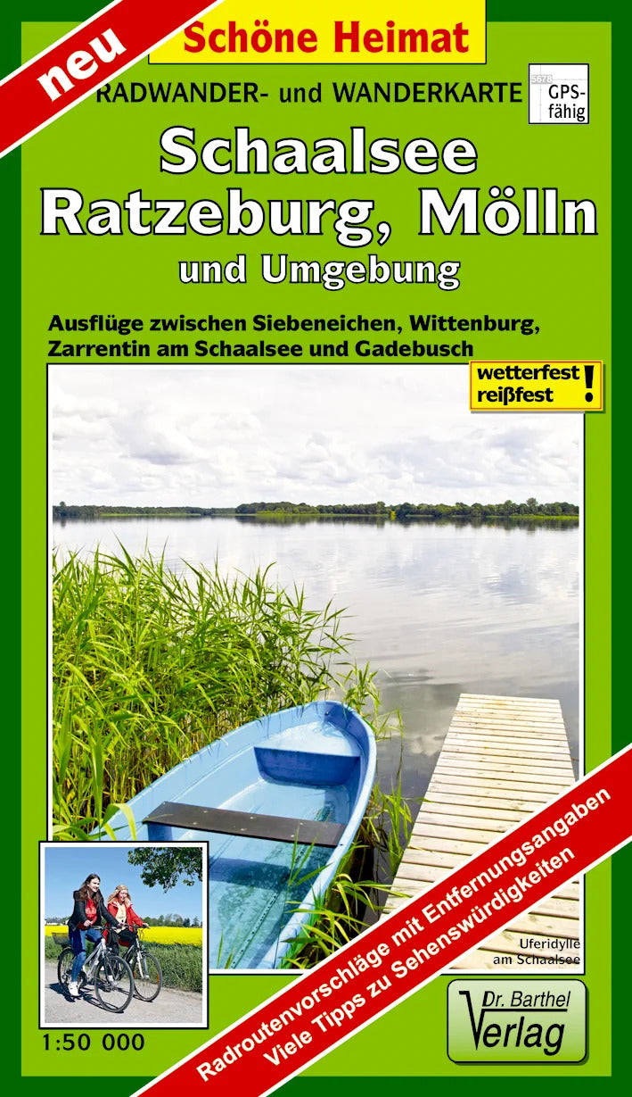 257 Schaalsee, Ratzeburg, Mölln und Umgebung 1:50.000